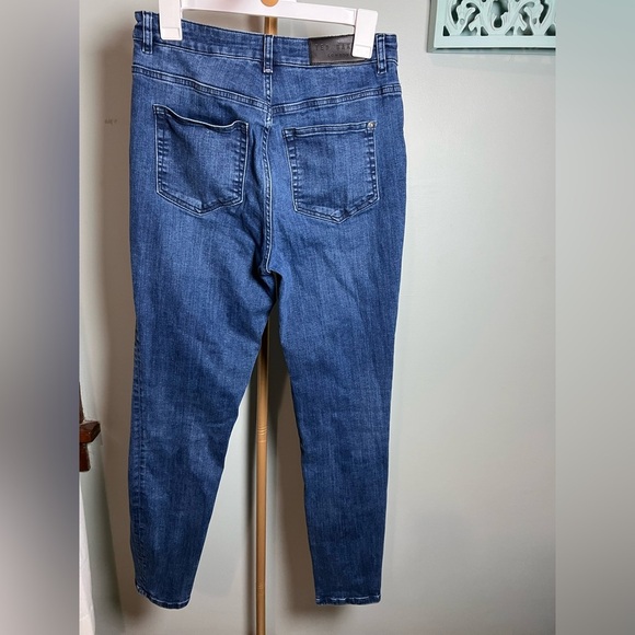 Ted Baker Blue Skinny Jeans High-Rise Denim - Picture 3 of 4
